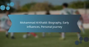 Mohammad Al-Khaldi: Biography, Early influences, Personal journey